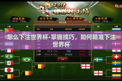 怎么下注世界杯-掌握技巧，如何精准下注世界杯