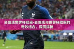 彩票店世界杯赔率-彩票店与世界杯赔率的奇妙结合，深度揭秘
