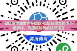 微信头像加世界杯国旗-微信头像里的小小世界杯，为国旗加码的社交语言
