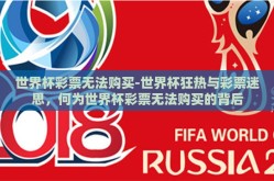 世界杯彩票无法购买-世界杯狂热与彩票迷思，何为世界杯彩票无法购买的背后