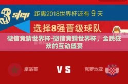 微信竞猜世界杯-微信竞猜世界杯，全民狂欢的互动盛宴
