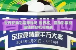 世界杯卖彩票赚钱吗-世界杯，借助彩票能赚钱的契机与挑战
