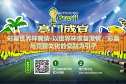 彩票世界杯竞猜-以世界杯恢复激情，彩票与竞猜文化的交融为引子