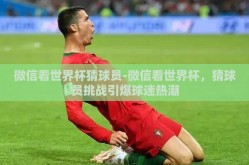 微信看世界杯猜球员-微信看世界杯，猜球员挑战引爆球迷热潮