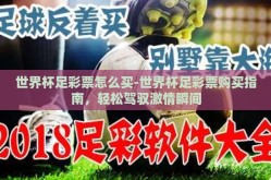 世界杯足彩票怎么买-世界杯足彩票购买指南，轻松驾驭激情瞬间