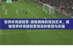 世界杯竞猜冠军-激情燃烧的预测艺术，揭秘世界杯竞猜冠军背后的智慧与乐趣