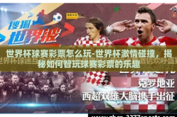 世界杯球赛彩票怎么玩-世界杯激情碰撞，揭秘如何智玩球赛彩票的乐趣