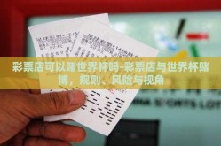 彩票店可以赌世界杯吗-彩票店与世界杯赌博，规则、风险与视角