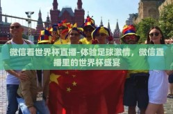 微信看世界杯直播-体验足球激情，微信直播里的世界杯盛宴