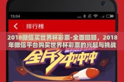 2018微信买世界杯彩票-全面回顾，2018年微信平台购买世界杯彩票的兴起与挑战