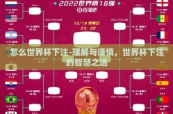 怎么世界杯下注-理解与谨慎，世界杯下注的智慧之选