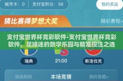 支付宝世界杯竞彩软件-支付宝世界杯竞彩软件，足球迷的数字乐园与精准投注之选