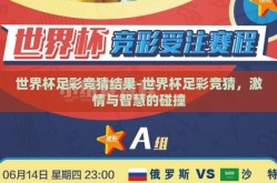 世界杯足彩竞猜结果-世界杯足彩竞猜，激情与智慧的碰撞