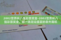 2002世界杯八强彩票奖金-2002世界杯八强彩票奖金，那一场足坛盛宴的意外商机