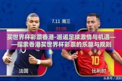 买世界杯彩票香港-邂逅足球激情与机遇——探索香港买世界杯彩票的乐趣与规则