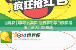 世界杯彩票怎么卖买-世界杯彩票的购买指南，从入门到精通