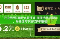 下注世界杯用什么软件好-抓住世界杯激情，揭秘选对下注软件的秘密