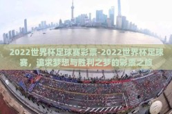 2022世界杯足球赛彩票-2022世界杯足球赛，追求梦想与胜利之梦的彩票之旅