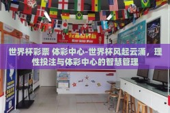 世界杯彩票 体彩中心-世界杯风起云涌，理性投注与体彩中心的智慧管理