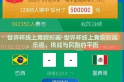 世界杯线上竞猜彩票-世界杯线上竞猜彩票，乐趣、挑战与风险的平衡