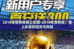 2018年世界杯网上彩票-2018年世界杯，线上彩票的狂欢与风险