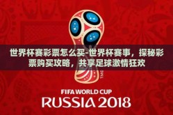世界杯赛彩票怎么买-世界杯赛事，探秘彩票购买攻略，共享足球激情狂欢