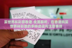 买世界杯彩票香港-全面解析，在香港购买世界杯彩票的多种途径与注意事项