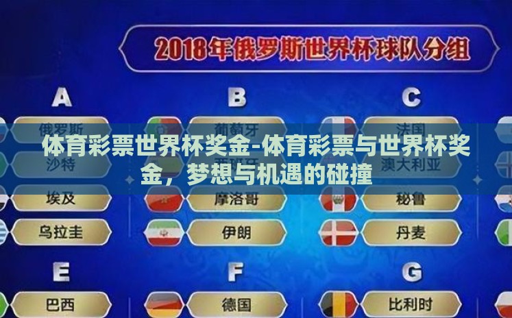 体育彩票世界杯奖金-体育彩票与世界杯奖金,梦想与机遇的碰撞 体育彩票世界杯奖金-体育彩票与世界杯奖金,梦想与机遇的碰撞