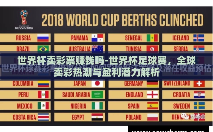 世界杯卖彩票赚钱吗-世界杯足球赛,全球卖彩热潮与盈利潜力解析 世界杯卖彩票赚钱吗-世界杯足球赛,全球卖彩热潮与盈利潜力解析