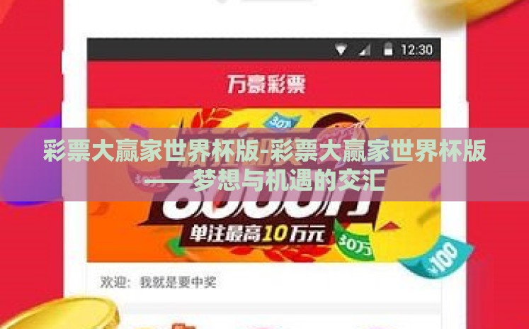 彩票大赢家世界杯版-彩票大赢家世界杯版——梦想与机遇的交汇