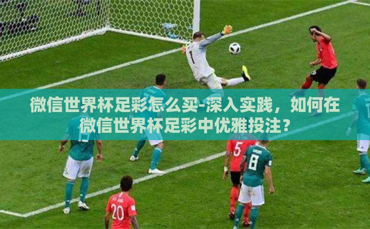 微信世界杯足彩怎么买-深入实践,如何在微信世界杯足彩中优雅投注? 微信世界杯足彩怎么买-深入实践,如何在微信世界杯足彩中优雅投注?