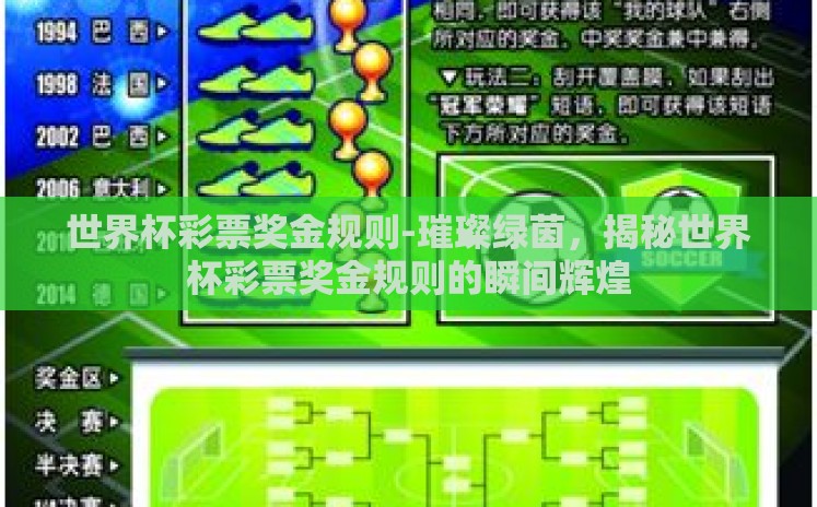 世界杯彩票奖金规则-璀璨绿茵,揭秘世界杯彩票奖金规则的瞬间辉煌 世界杯彩票奖金规则-璀璨绿茵,揭秘世界杯彩票奖金规则的瞬间辉煌