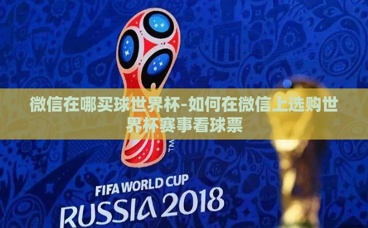 微信在哪买球世界杯-如何在微信上选购世界杯赛事看球票 微信在哪买球世界杯-如何在微信上选购世界杯赛事看球票