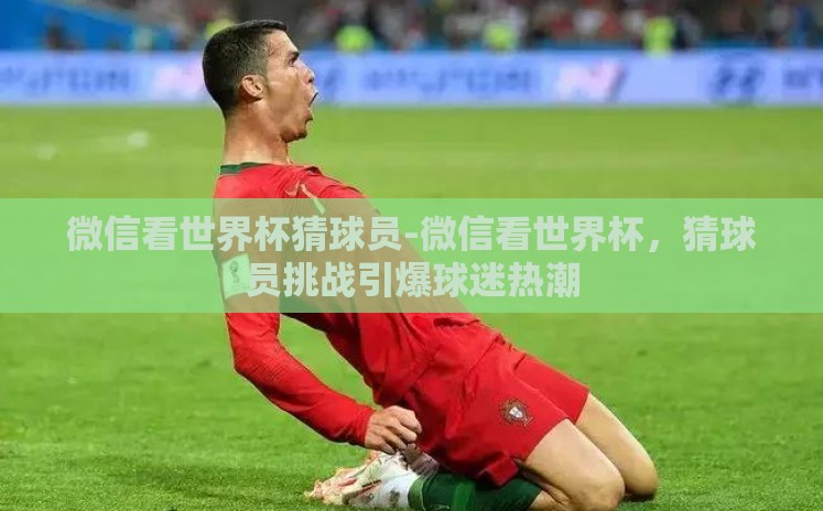 微信看世界杯猜球员-微信看世界杯,猜球员挑战引爆球迷热潮 微信看世界杯猜球员-微信看世界杯,猜球员挑战引爆球迷热潮