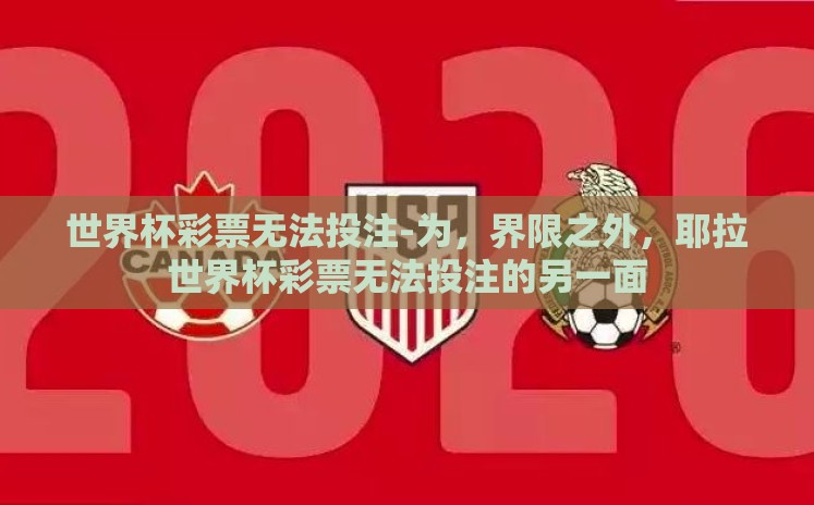 世界杯彩票无法投注-为,界限之外,耶拉世界杯彩票无法投注的另一面 世界杯彩票无法投注-为,界限之外,耶拉世界杯彩票无法投注的另一面