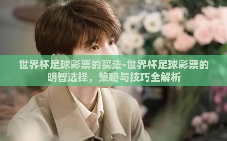 世界杯足球彩票的买法-世界杯足球彩票的明智选择,策略与技巧全解析 世界杯足球彩票的买法-世界杯足球彩票的明智选择,策略与技巧全解析
