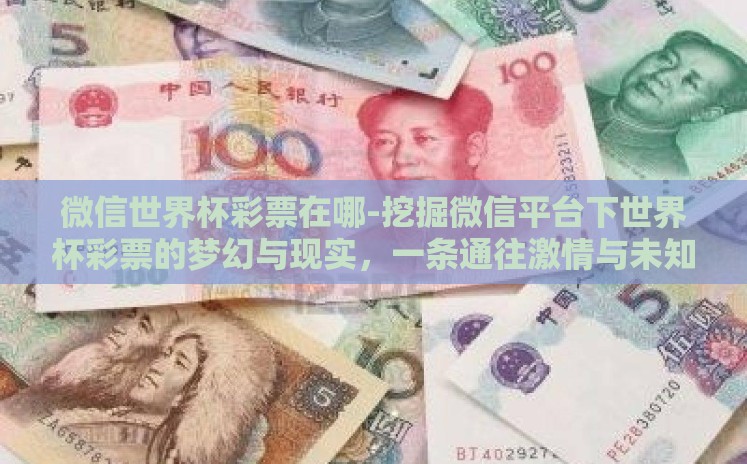 微信世界杯彩票在哪-挖掘微信平台下世界杯彩票的梦幻与现实，一条通往激情与未知的探索