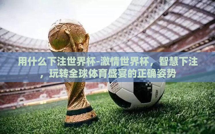用什么下注世界杯-激情世界杯，智慧下注，玩转全球体育盛宴的正确姿势