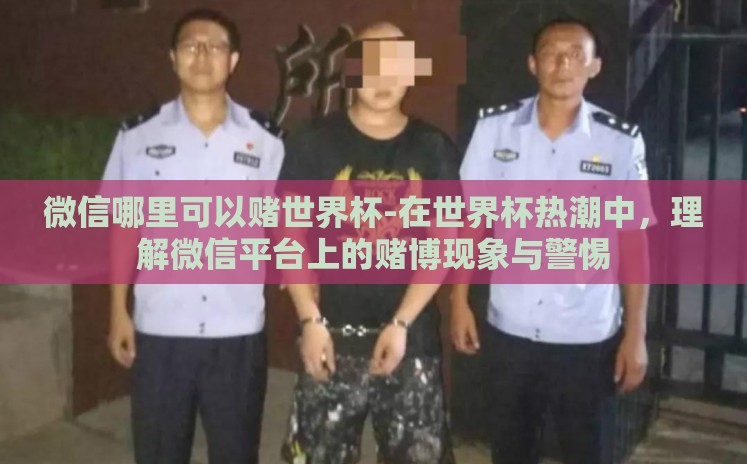 微信哪里可以赌世界杯-在世界杯热潮中，理解微信平台上的赌博现象与警惕
