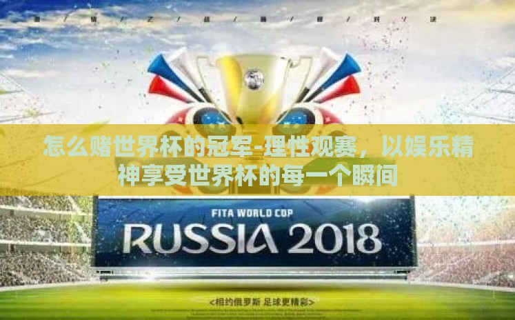 怎么赌世界杯的冠军-理性观赛，以娱乐精神享受世界杯的每一个瞬间