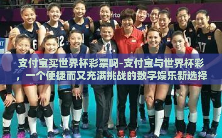 支付宝买世界杯彩票吗-支付宝与世界杯彩,一个便捷而又充满挑战的数字娱乐新选择 支付宝买世界杯彩票吗-支付宝与世界杯彩,一个便捷而又充满挑战的数字娱乐新选择